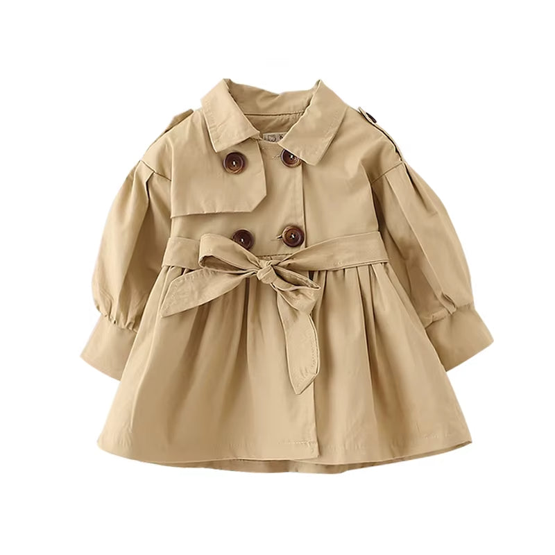 Babyjacka, babykläder, barnkläder framtill Beige