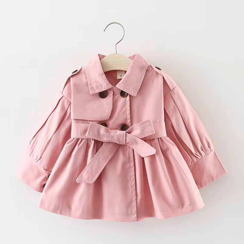 Babyjacka, barnkläder, babykläder produktbild Rosa