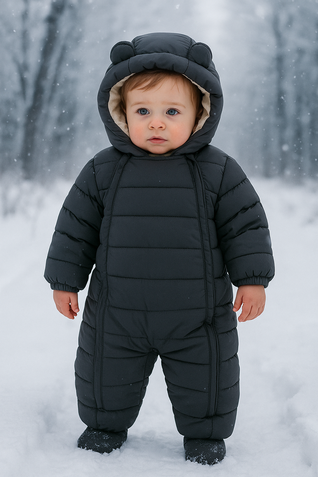 Overall barn - Varm & mjuk overall - vinteroverall barn