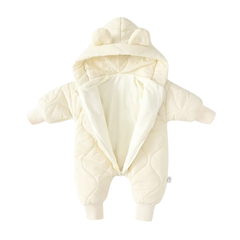 Vinteroverall barn - Babyoverall med björnmotiv - Vinterkläder barn