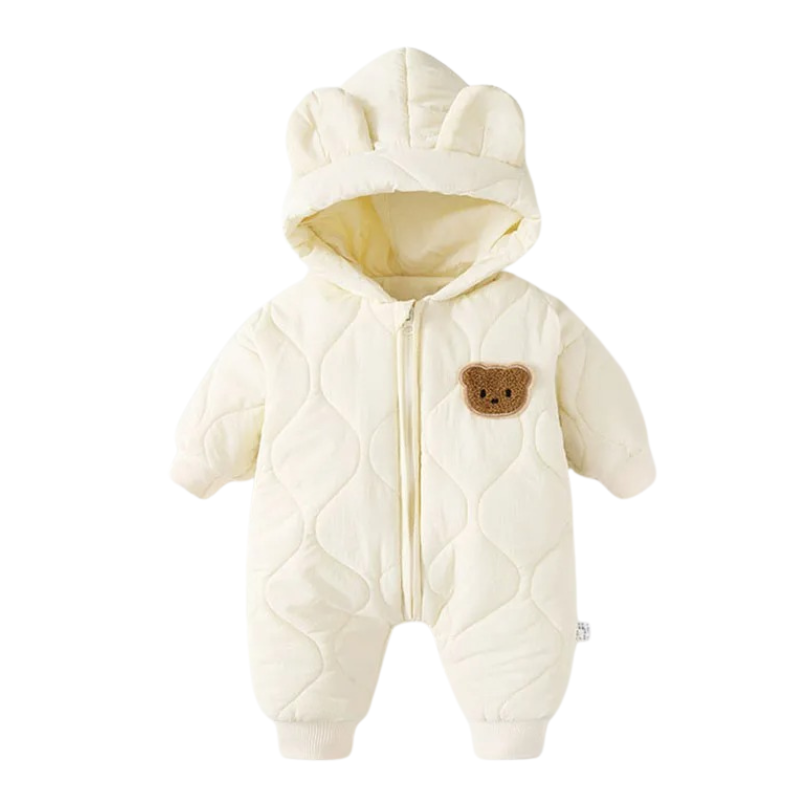 Vinteroverall barn - Babyoverall med björnmotiv - Vinterkläder barn