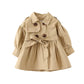 Babyjacka, babykläder, barnkläder framtill Beige
