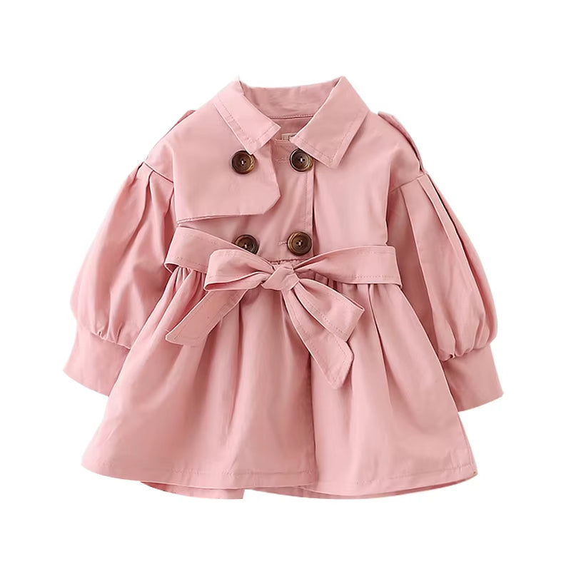 Babyjacka, babykläder, barnkläder framtill Rosa