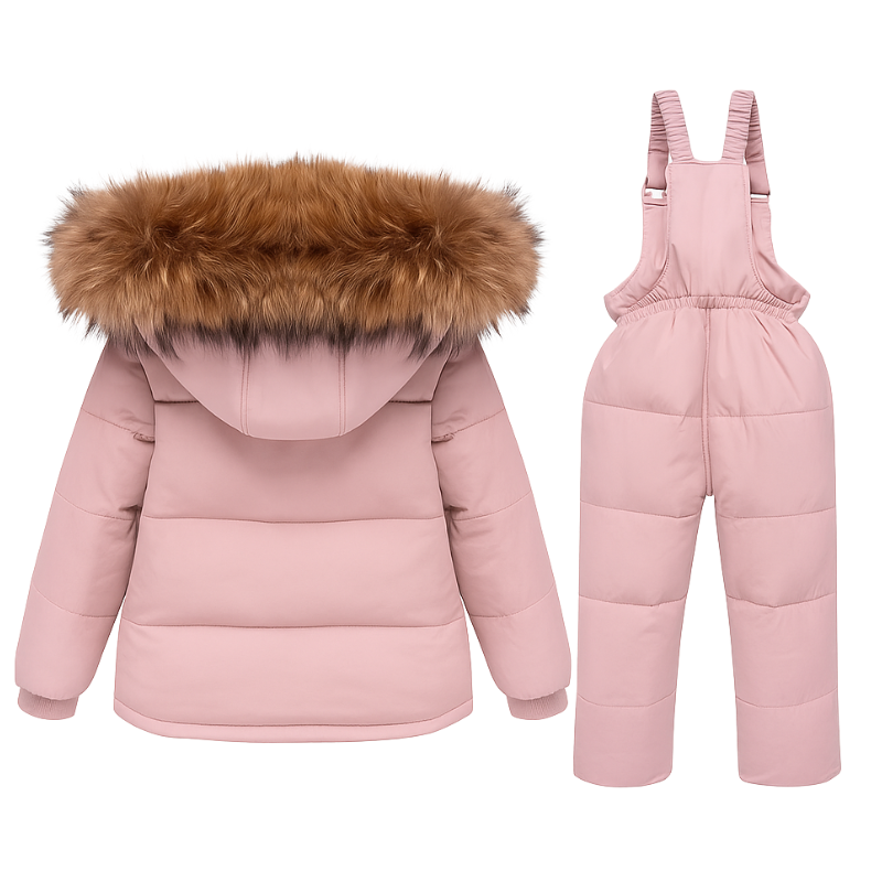 Vinteroverall barn - Varm overall barn - Set 2 delar